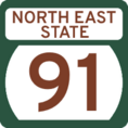 North East State route marker