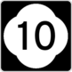 Plains State route marker