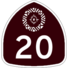 Islana Lunigo route marker
