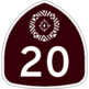 Islana Lunigo route marker